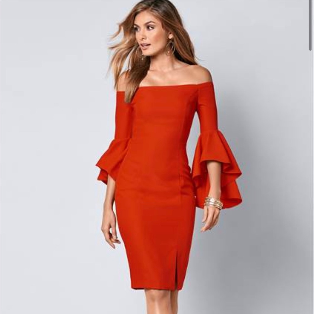 Flowy Sleeve Dress